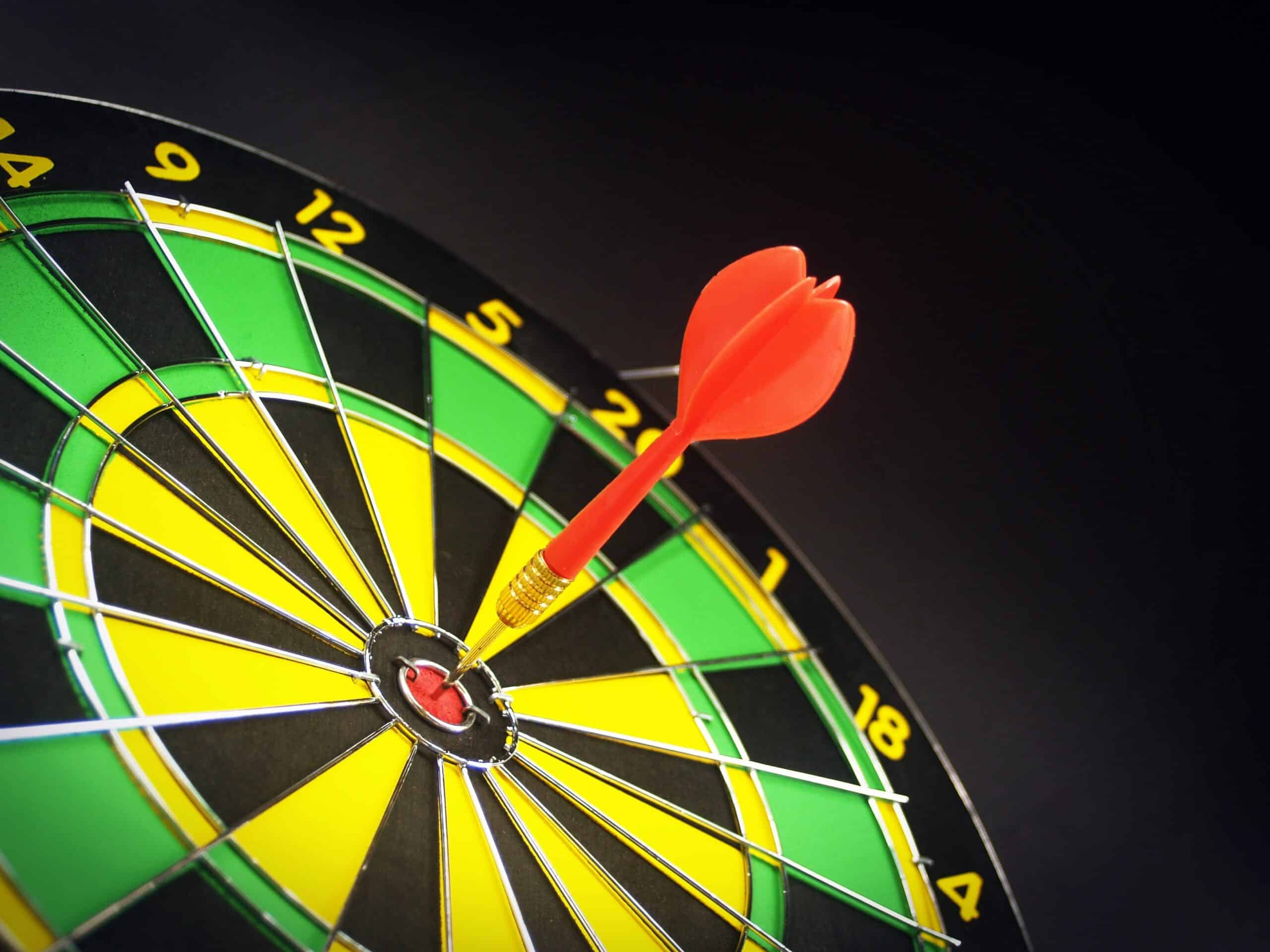 target audience bullseye
